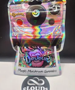 Polaroid x Devour Mushroom Gummies