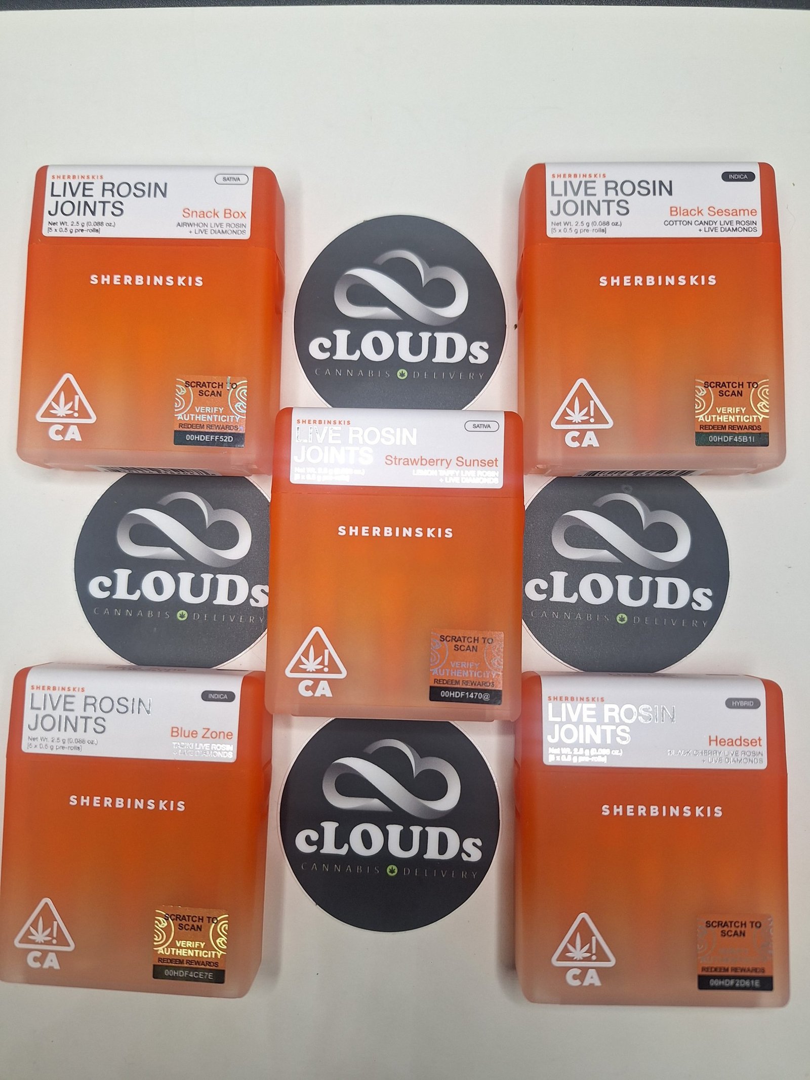 sherbinskis live rosin joints