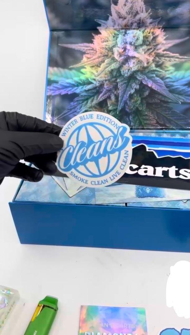 Clean Carts Winter Blue Edition