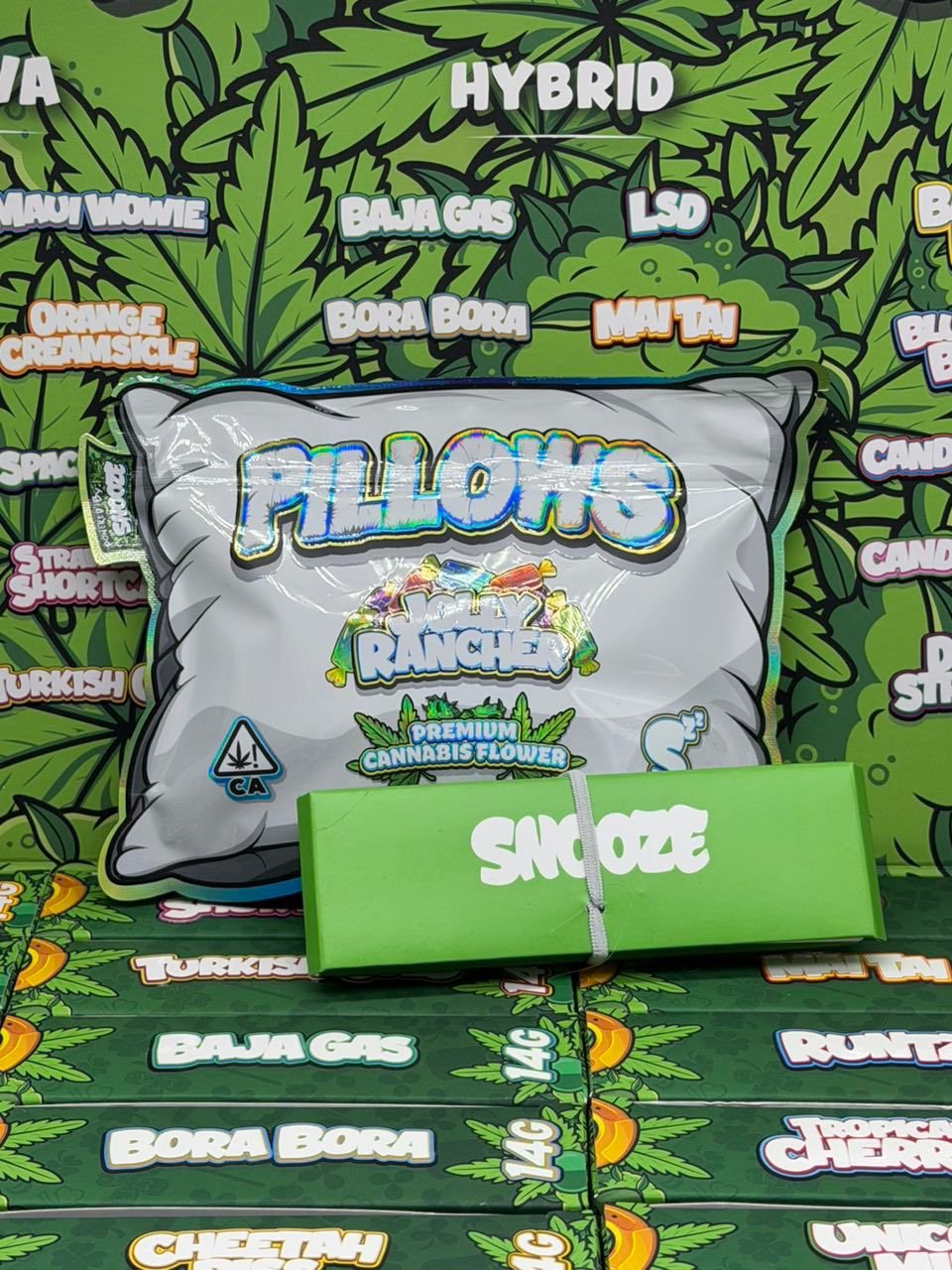 Pillows Weed St Patrick Edition
