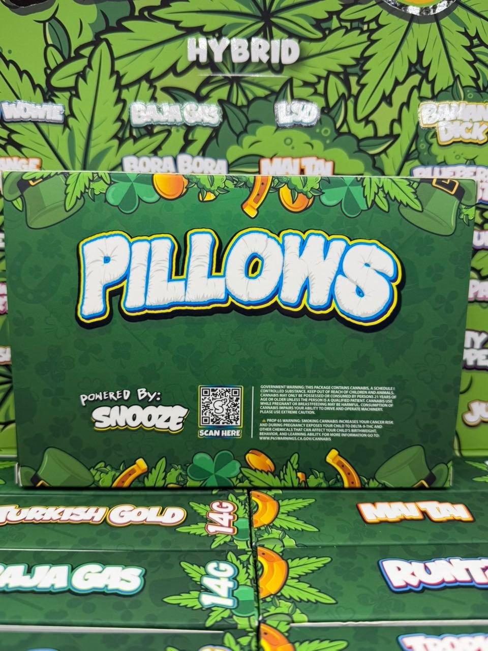 Pillows Weed St Patrick Edition