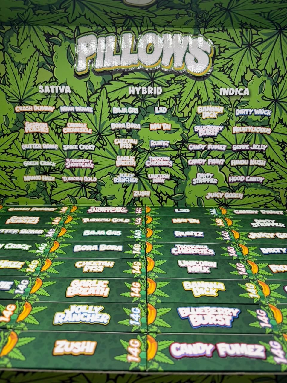 Pillows Weed St Patrick Edition