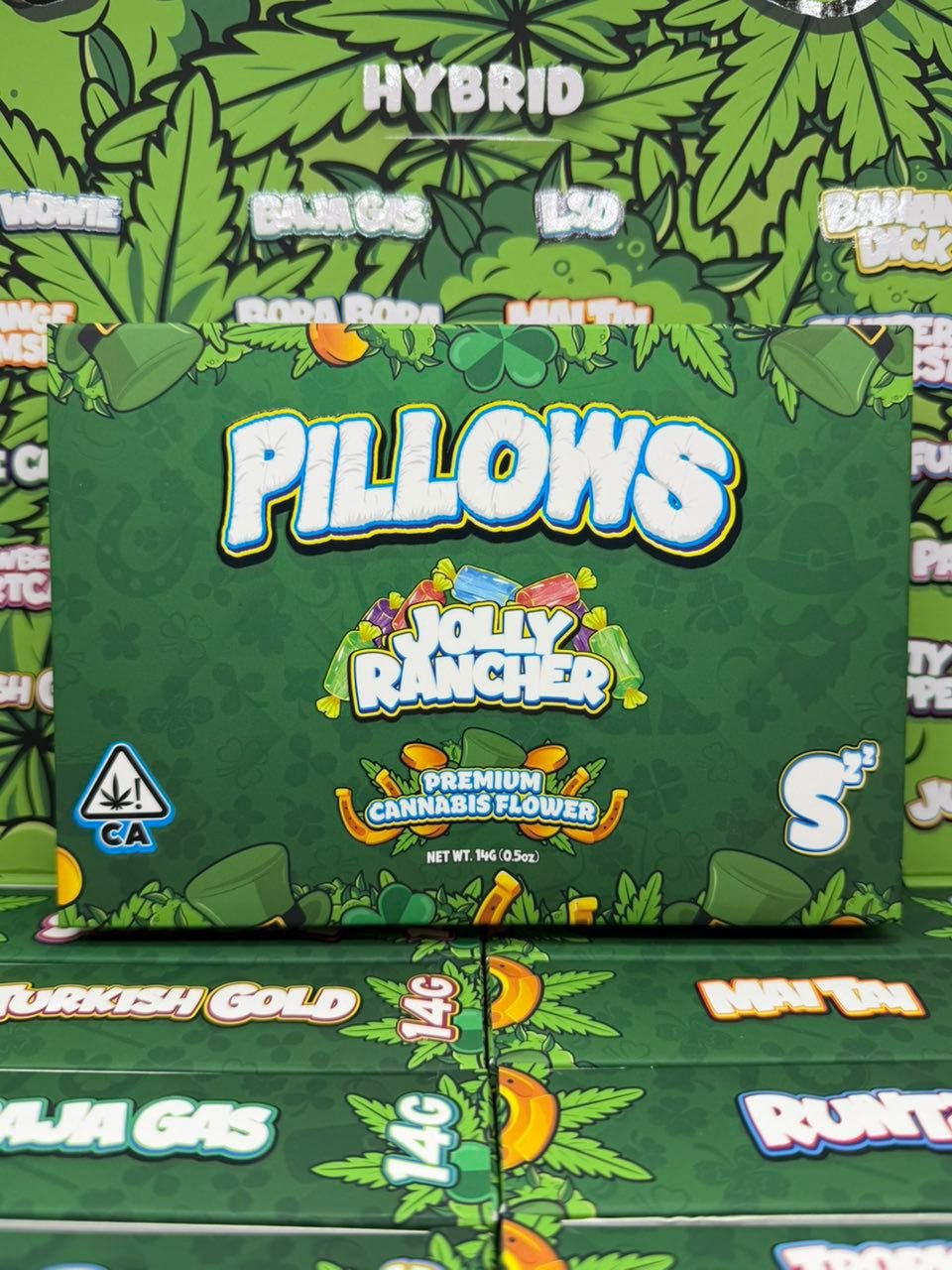 Pillows Weed St Patrick Edition